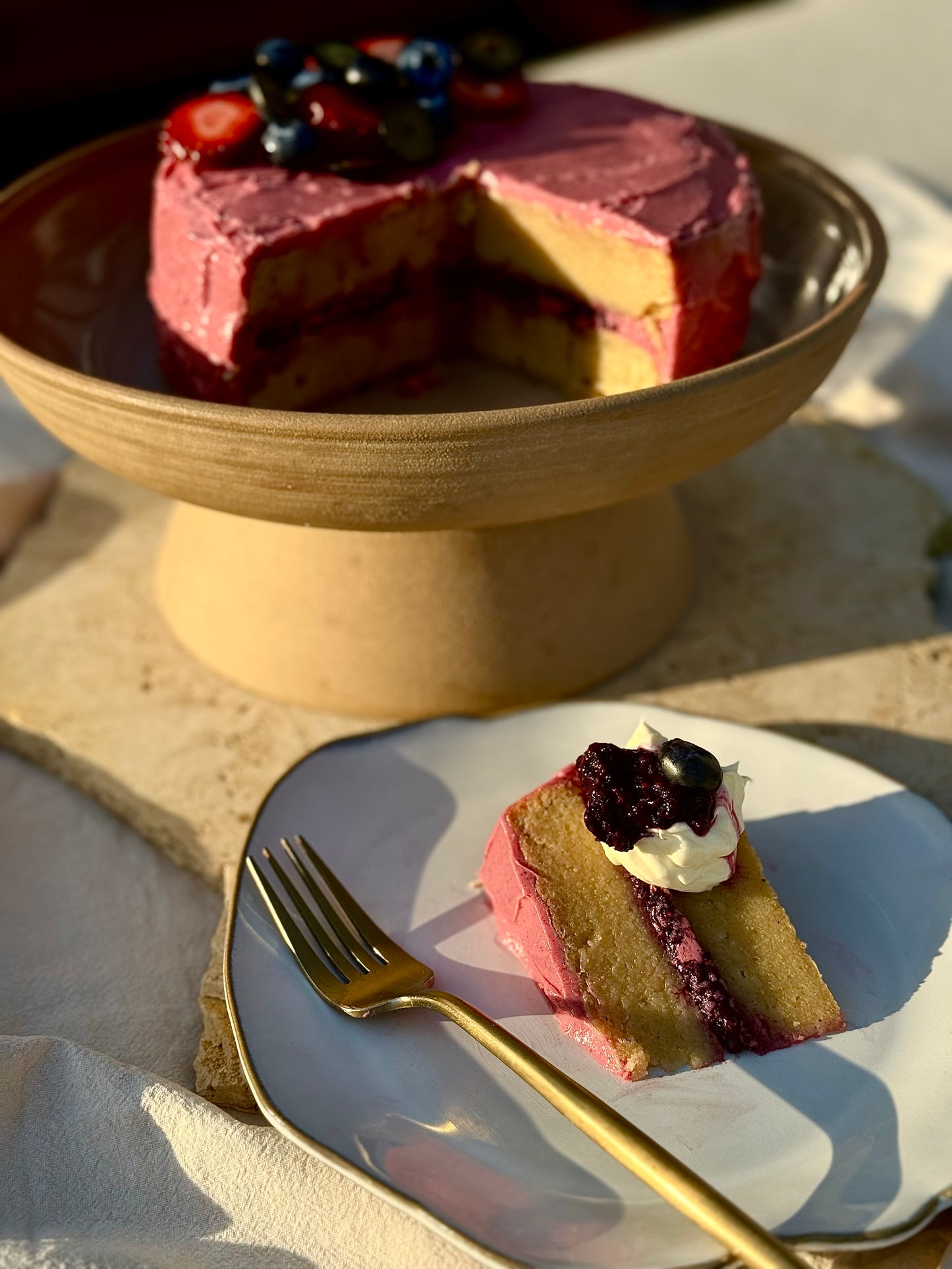 Vanilla Buttercream Dream Cake