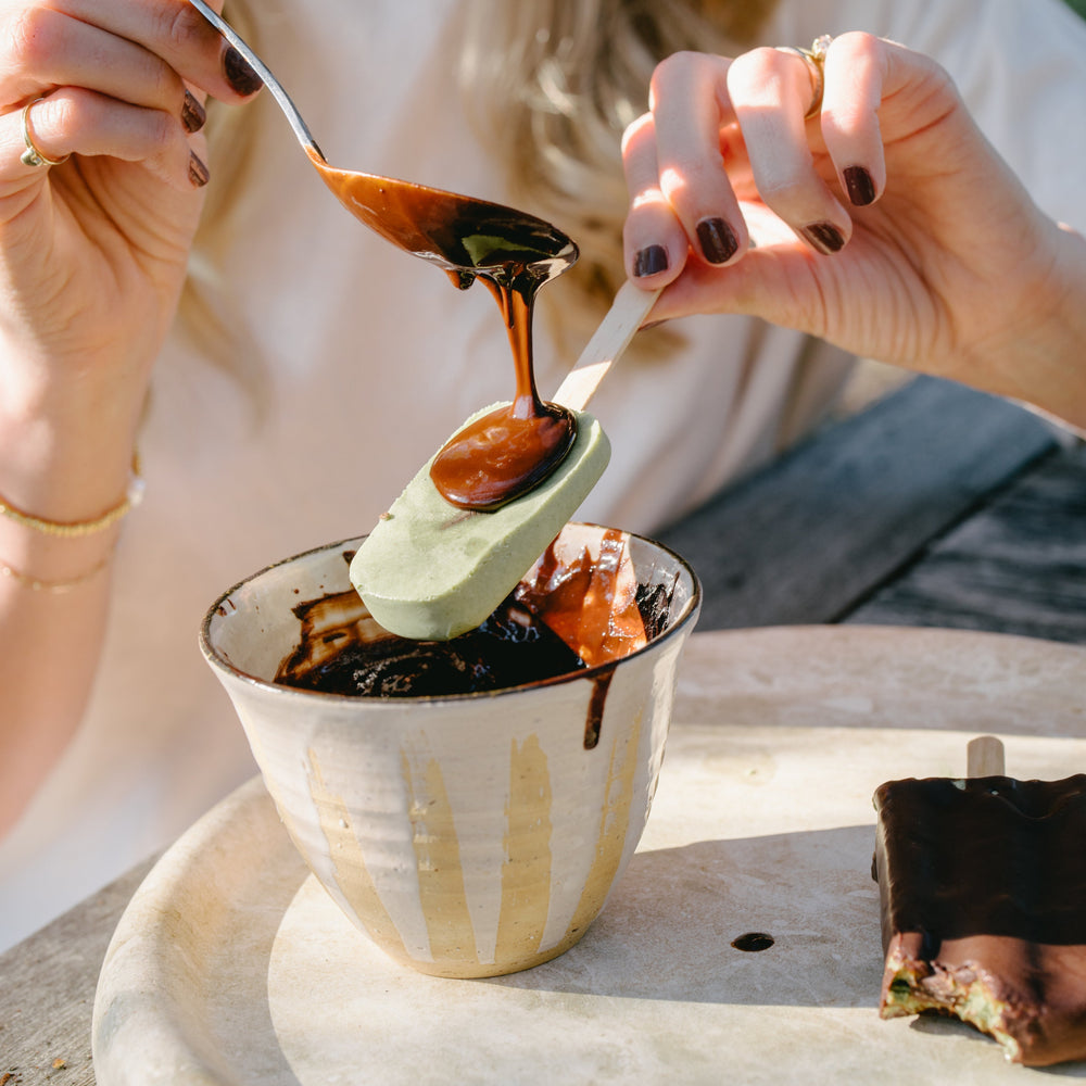 Chocolate Mint Ice-Blocks