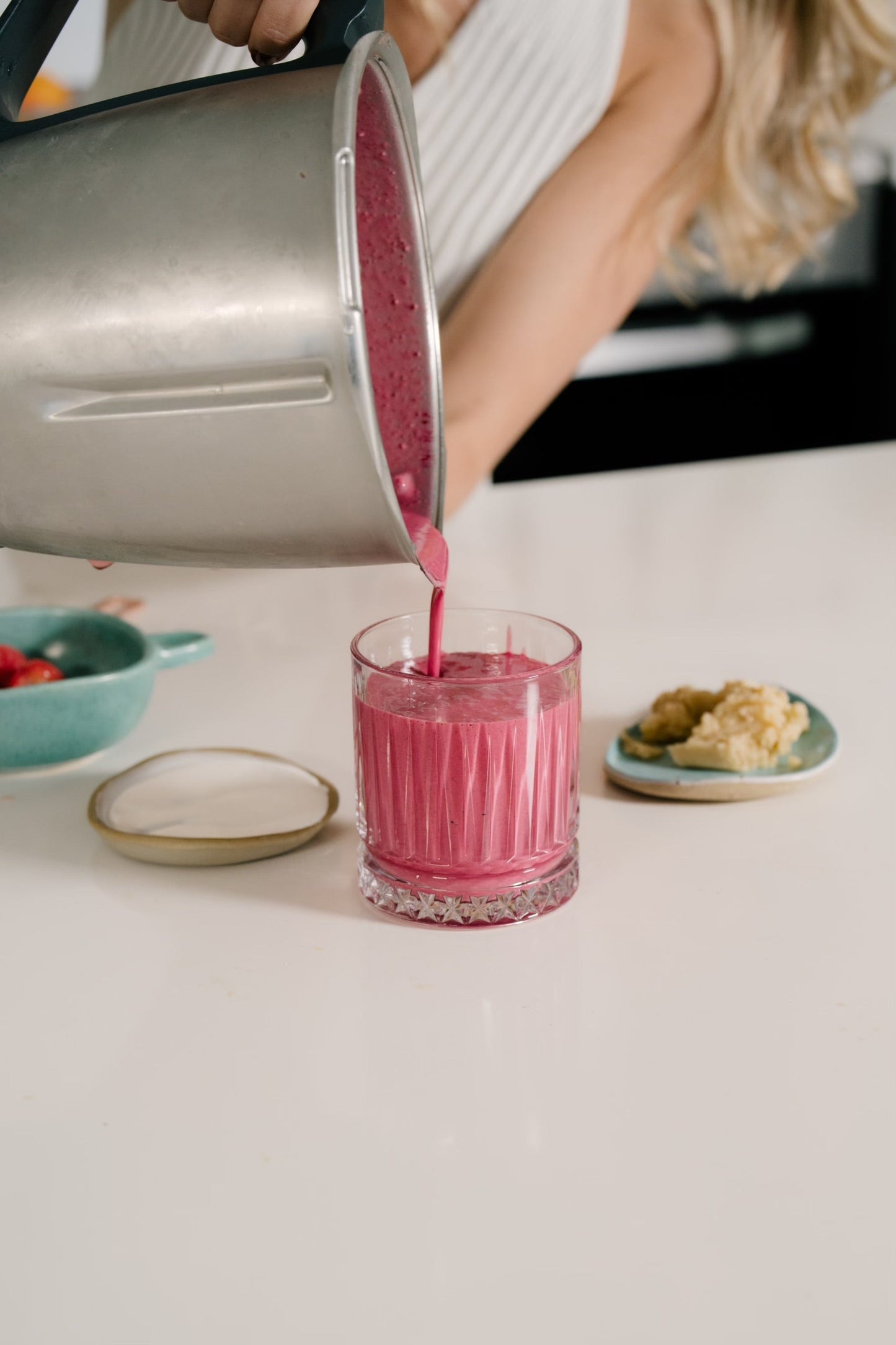 Not just a strawberry milkshake