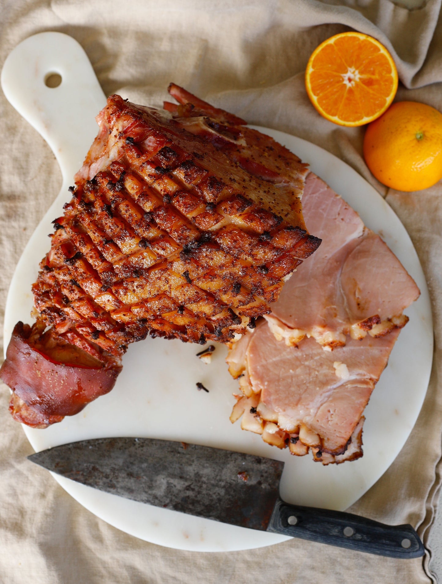 Citrus & Maple Christmas Ham