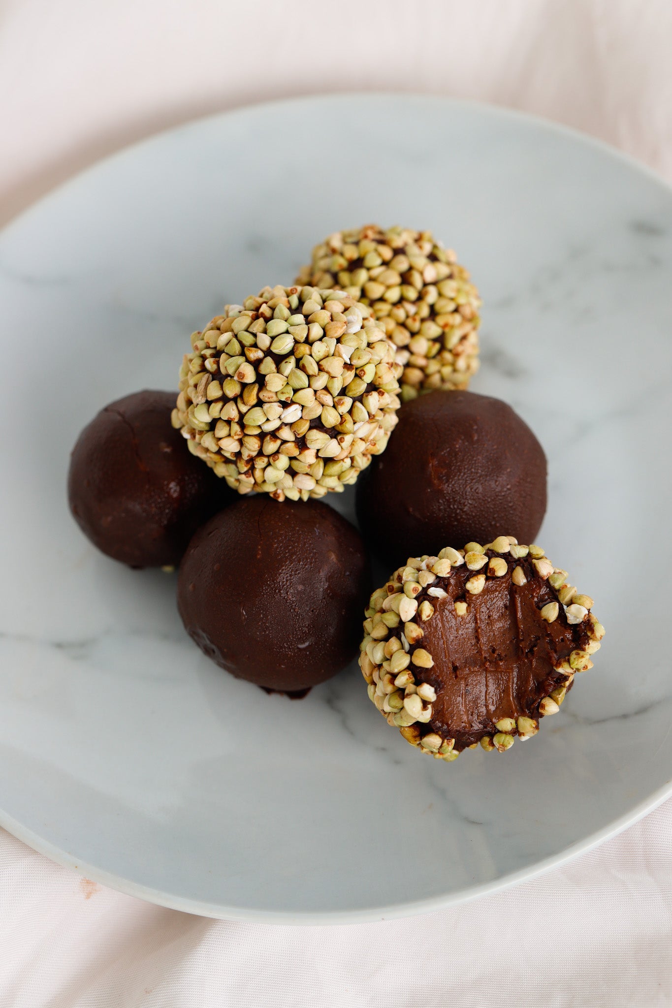 Creamy Hazelnut Truffles