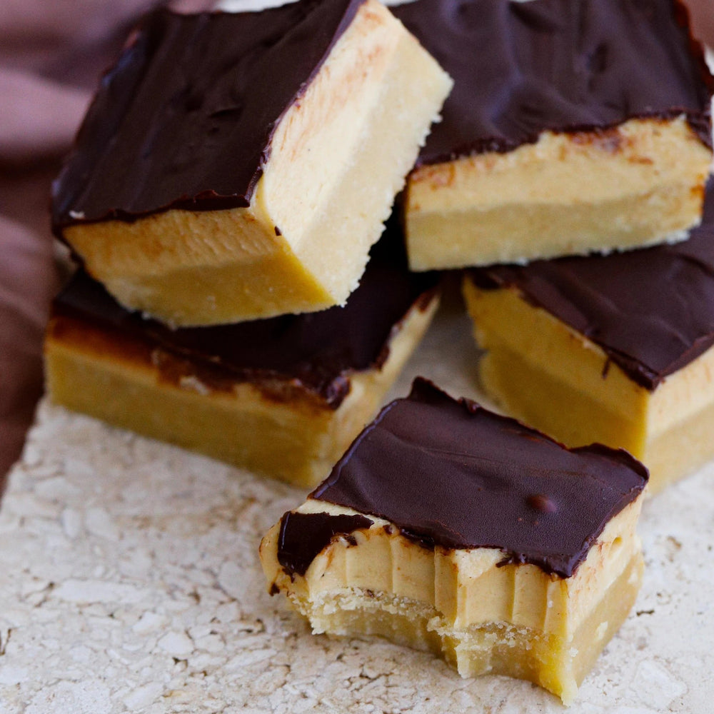 Dreamy Caramel Slice + with a Twix upgrade