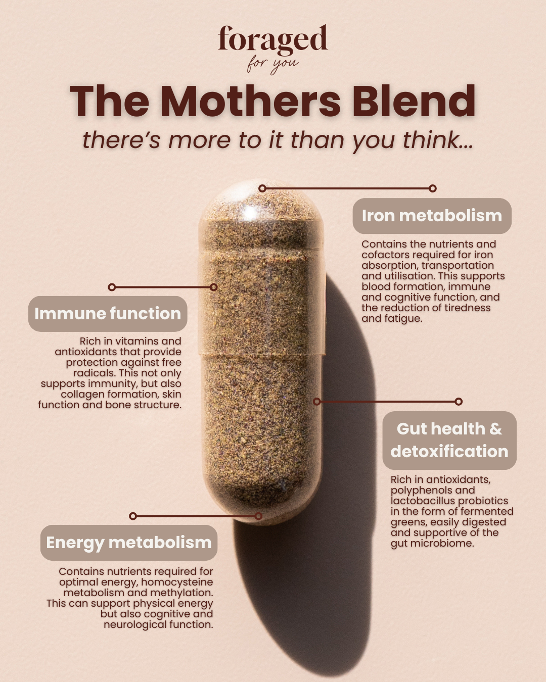 
                  
                    The Mothers Blend Capsules
                  
                