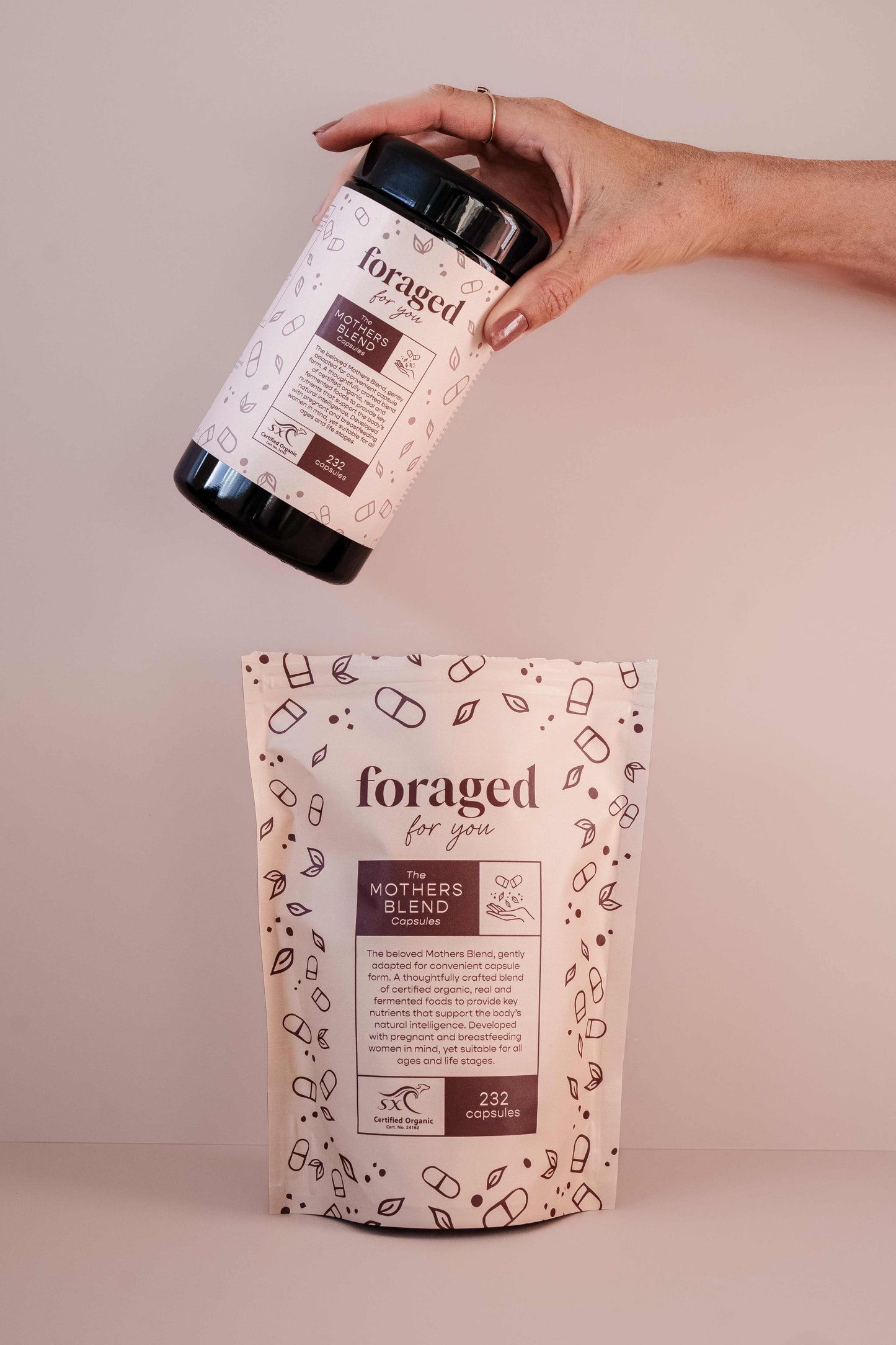 
                  
                    The Mothers Blend Capsules - Subscription Refill Pouch
                  
                