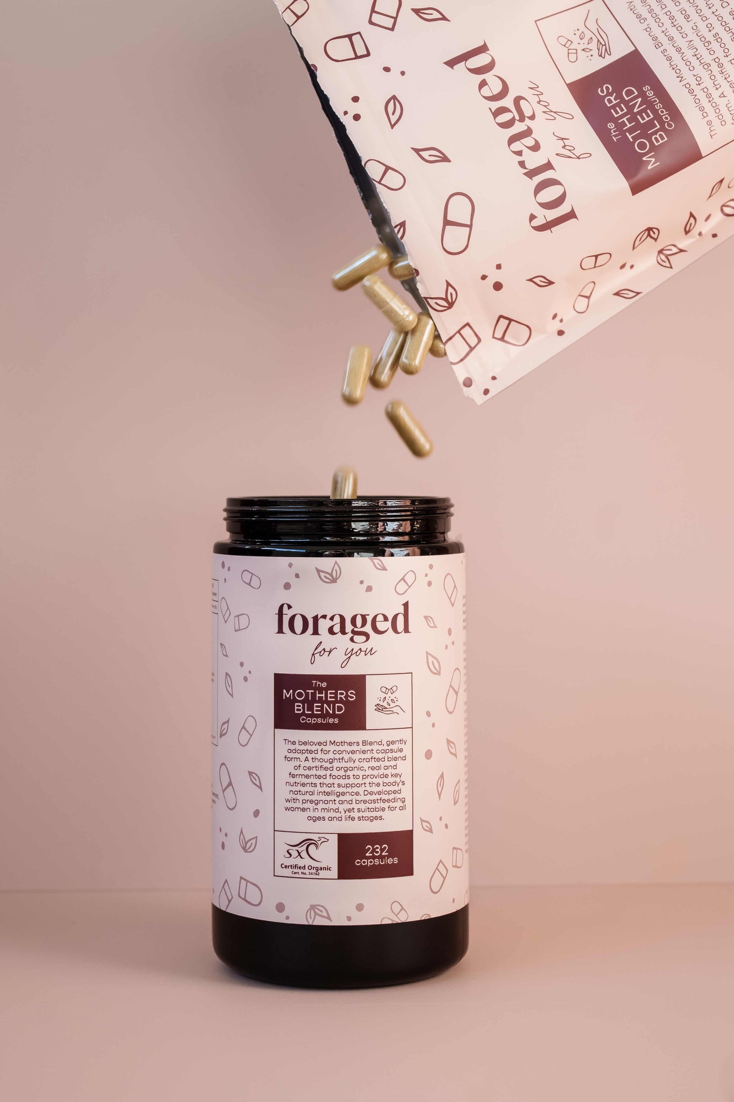 
                  
                    The Mothers Blend Capsules - Subscription Refill Pouch
                  
                